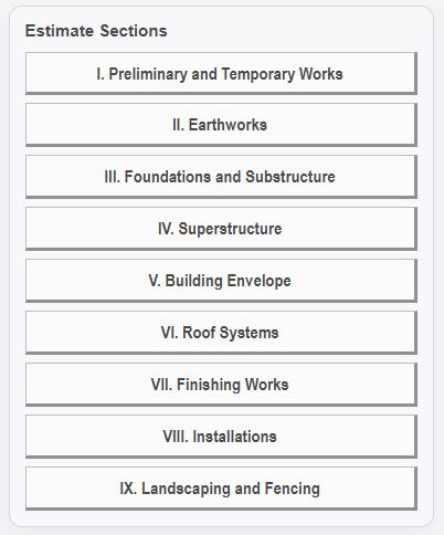 BuildNorm section description